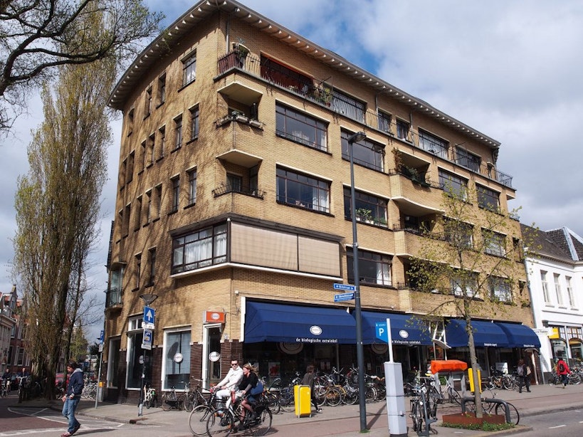 Flatgebouw Biltstraat: ‘geel kasteel’ met een oorlogsverleden