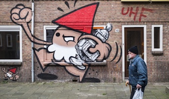 Fotoserie – Graffiti en asbest in Ondiep: “Maar die beker gaan we winnen”