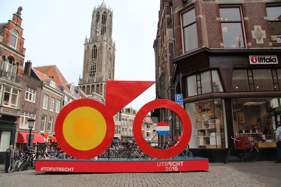 Franse Tourorganisatie onder indruk van fietsend Utrecht