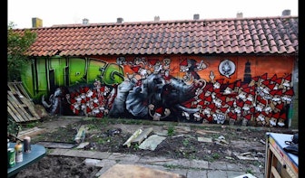 Graffiti-strijd tussen Utrecht en Rotterdam gaat door: 3-2