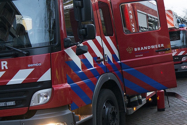 Uitslaande brand in studentenkamer op Ina Boudier Bakkerlaan