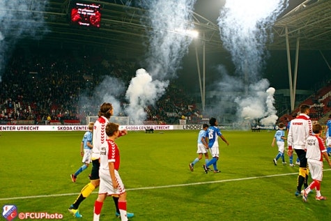 Overtuigend FC Utrecht bekert verder