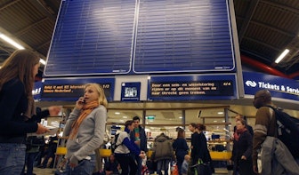 Informatiebord Utrecht Centraal verdwijnt