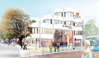 Zo ziet het nieuwe ontwerp van de Centrale Bibliotheek aan de Kroonstraat eruit