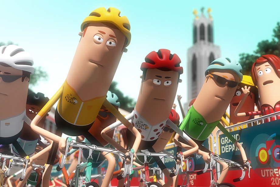 Dit is hem: de officiële titelsong met animatieclip van de start van de Tour de France in Utrecht