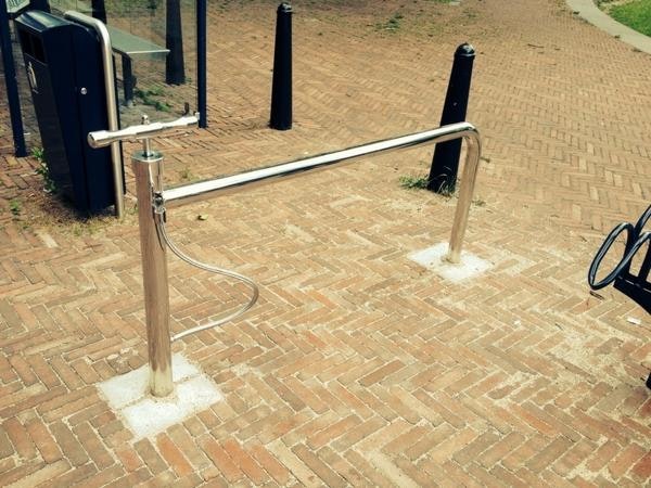 30 permanente openbare fietspompen in Utrecht ‘hufterproof’