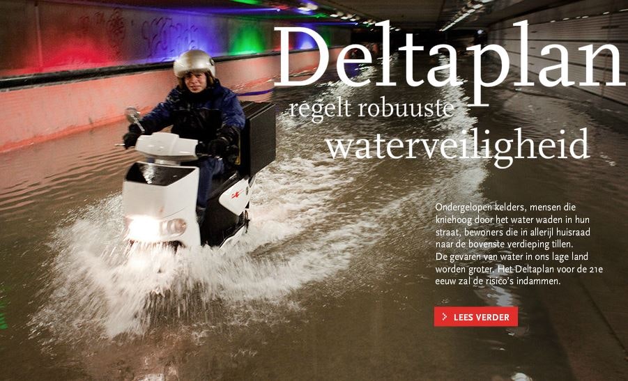 Deltaplan regelt robuuste waterveiligheid