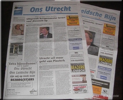 Huis-aan-huisblad ‘Ons Utrecht’ verdwijnt