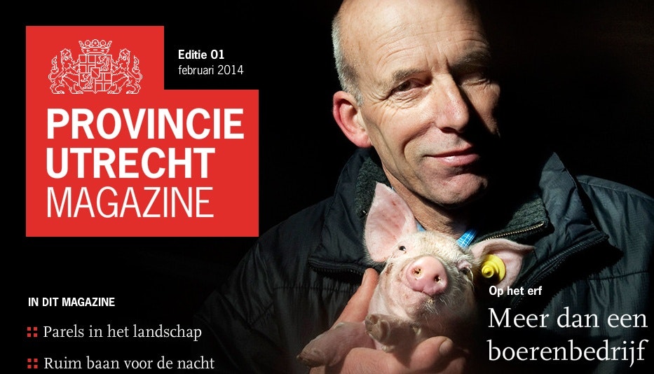 Provincie Utrecht komt met eigen magazine