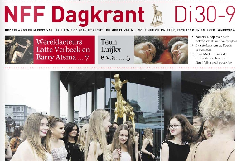 Elke dag op DUIC: Dagkrant Nederlands Film Festival #6
