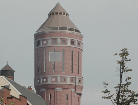 Woningen en horeca in watertoren Amsterdamsestraatweg
