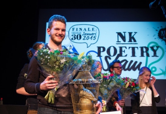 Daan Zeijen wint Nederlands Kampioenschap Poetry Slam