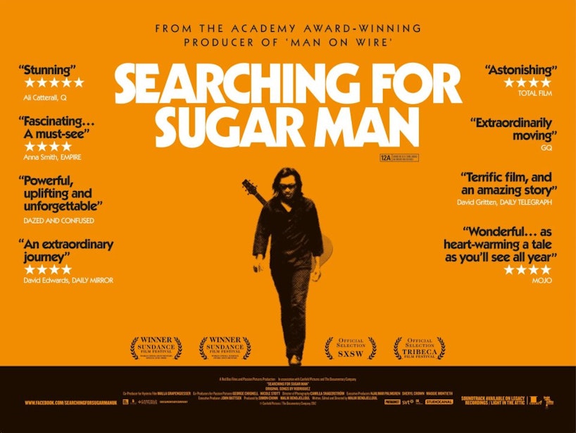 Onze filmtip van het jaar: Searching For Sugarman in Louis Hartlooper