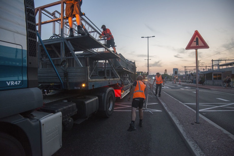 Grote transformatie van Utrecht van start: 13.000 hekken geplaatst