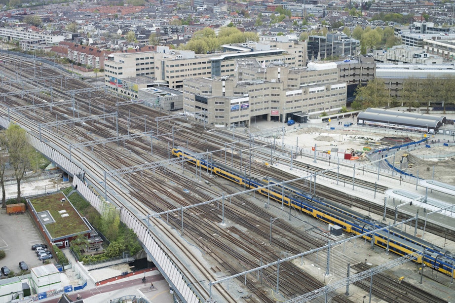 Volgende week op verschillende trajecten rond Utrecht Centraal veel vertraging