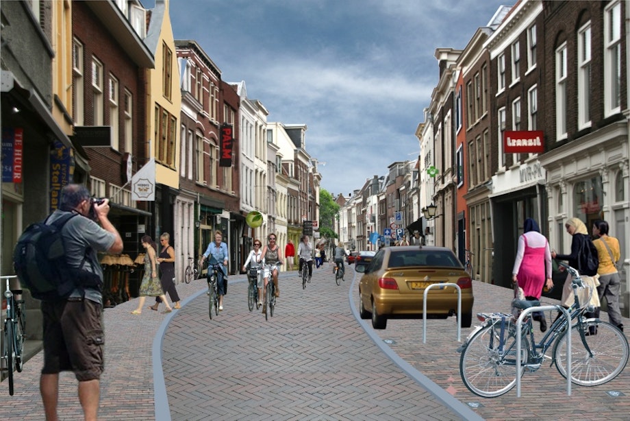 Vanaf maandag wordt de Twijnstraat een autoluwe winkelstraat