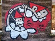 Gemeente komt gratis graffiti van muren spuiten