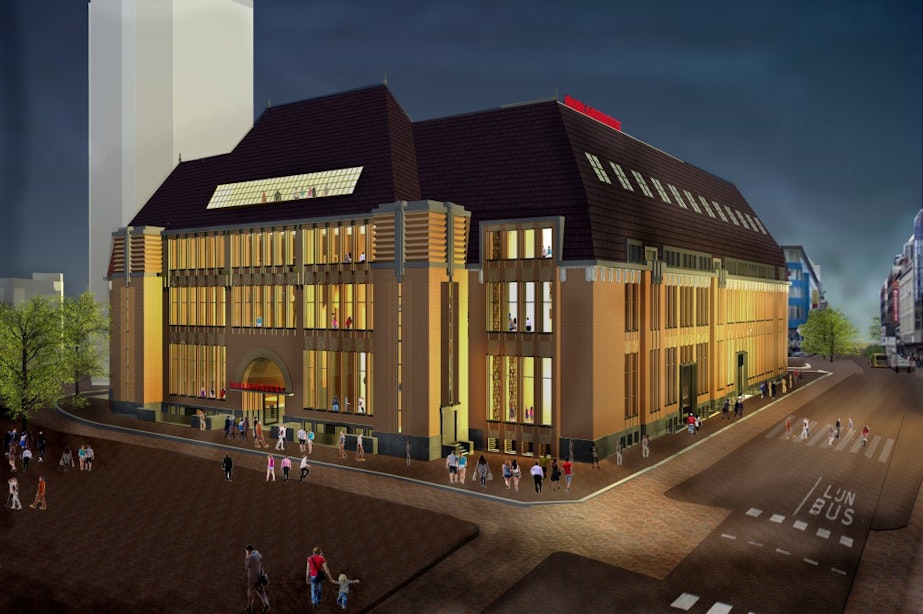 Ontwikkeling plan Bibliotheek op Neude gaat verder