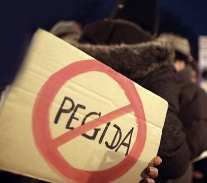 Drie demonstraties tegen Pegida: “Overstem, blokkeer en stop de racisten van Pegida!”