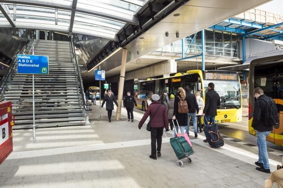 Haltes busstation Jaarbeurszijde aankomend weekend verplaatst