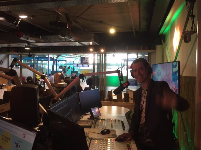 Radio 2 zit voor een week als ‘Het Groene Station’ op Utrecht Centraal