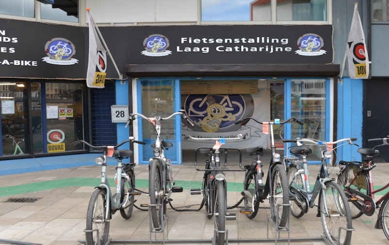 Nieuwe fietsenstalling bij Laag Catharijne