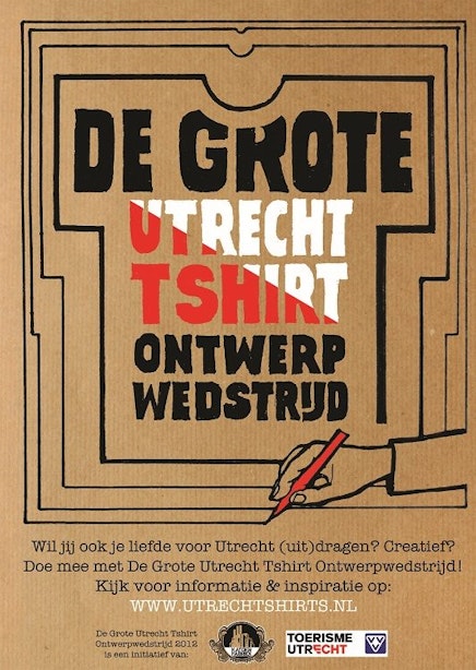 De grote Utrecht T-Shirt ontwerpwedstrijd