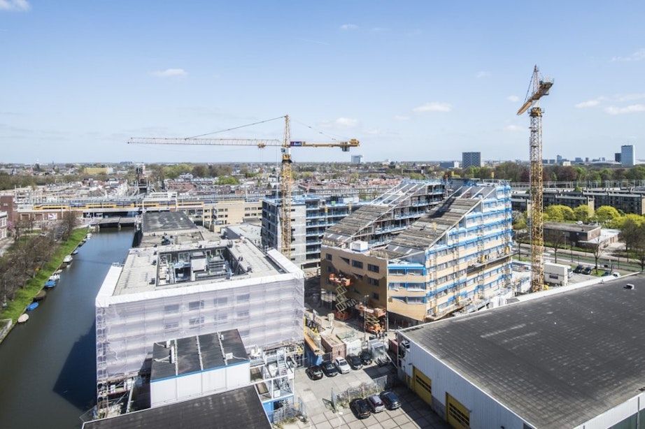 Hoogste punt Utrechts nieuwbouwproject ‘de Trip’ bereikt