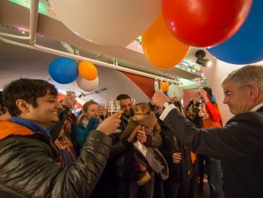 Burgemeester bracht op Koningsdag een ‘warm welkom’ aan 100 expats