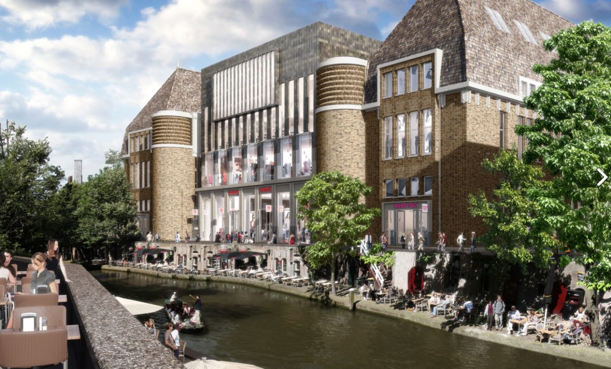 Veel discussie rond nieuw ontwerp achterkant postkantoor neude ...