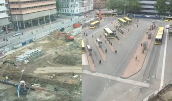 Filmpje: zo snel verandert busstation Centrumzijde