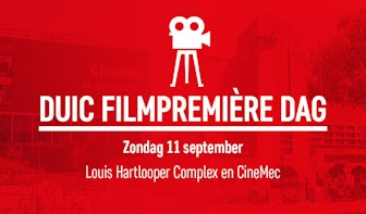 DUIC Filmpremière Dag 11 september: 5 topfilms voor maar 25 euro