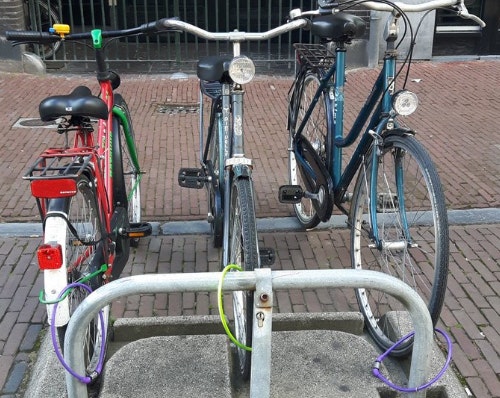 Ook buitenlandse studenten denken dat ze hun fiets maar overal kunnen parkeren