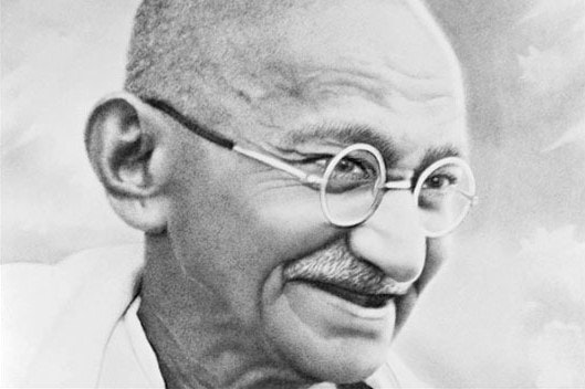 Plein Universiteitsbibliotheek krijgt zondag beeld van Gandhi