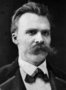 Filosoof Nietzsche had een borstelsnor