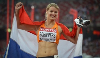 Dafne Schippers met overmacht naar de finale 200 meter