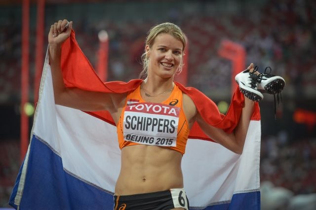 Dafne Schippers met overmacht naar de finale 200 meter