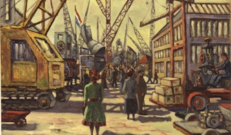 De getekende stad: Croeselaan, 1956