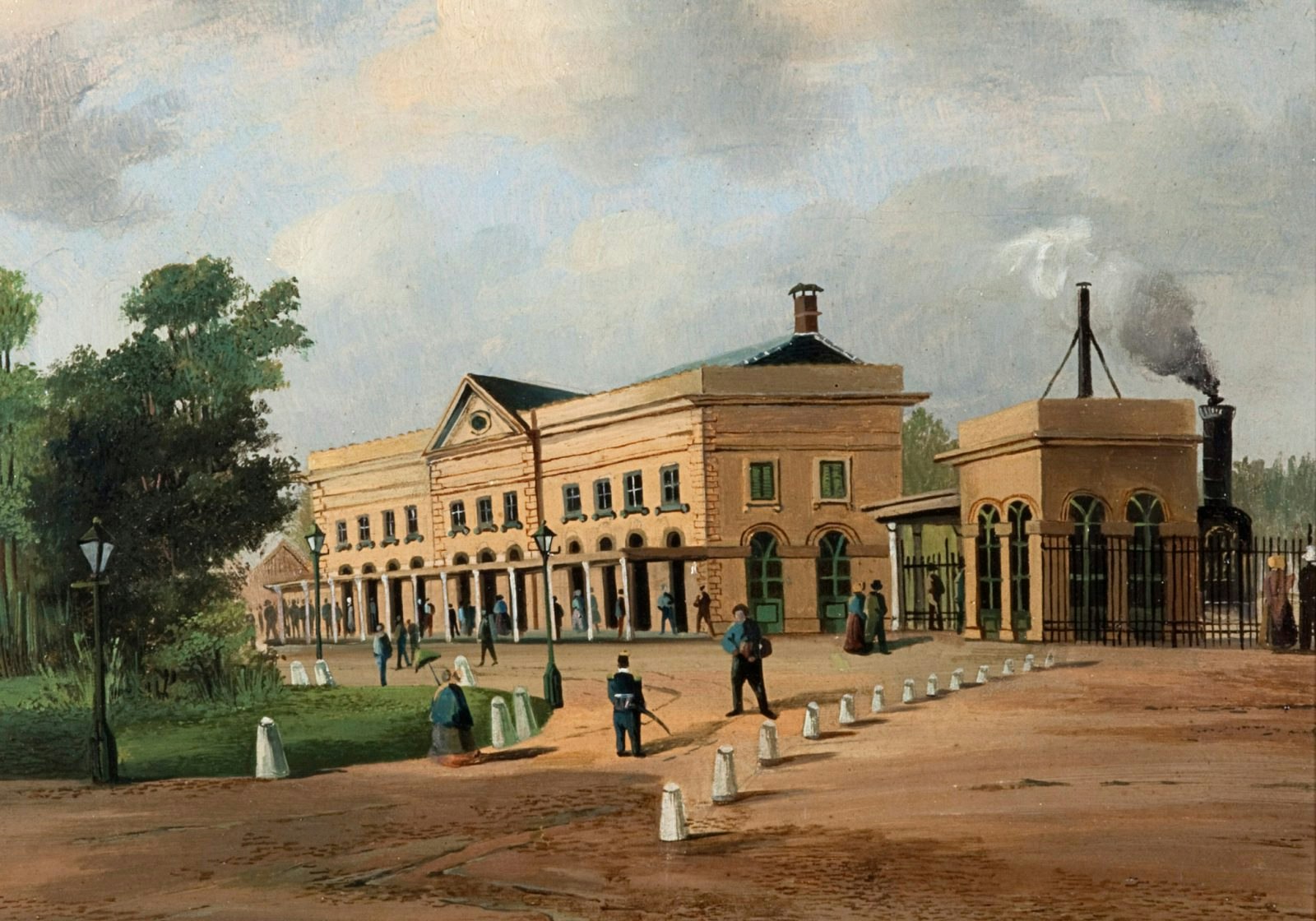 Utrecht Centraal in 1843