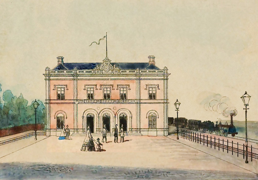 Utrecht Centraal in 1868