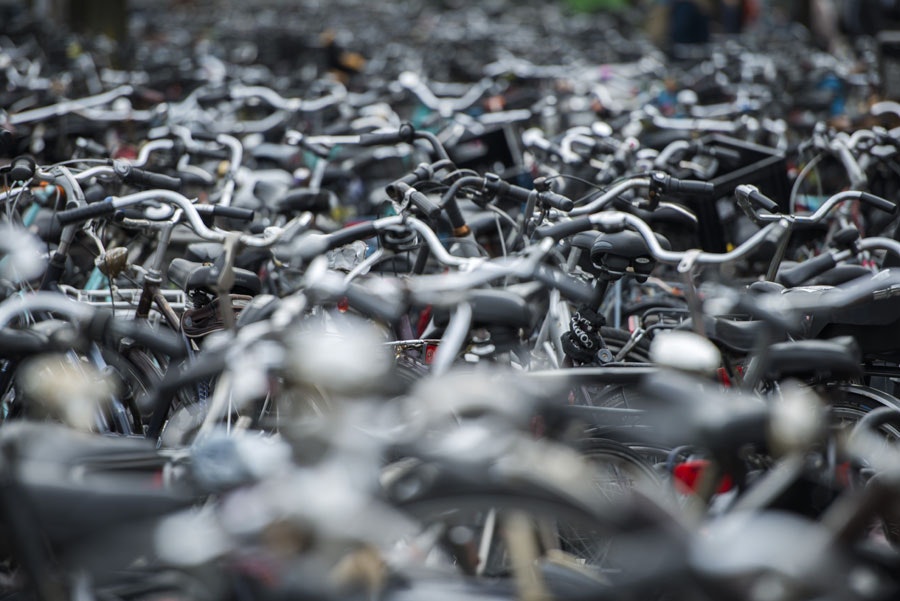 775 fietsparkeerplekken op Westplein gaan weg
