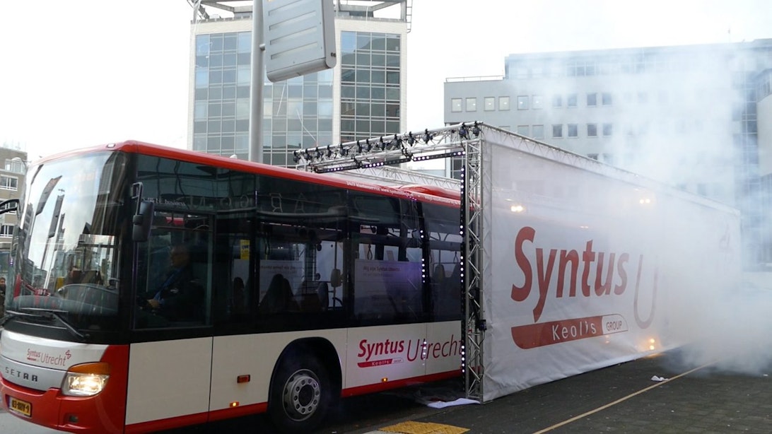 Syntus verzorgt vanaf vandaag busvervoer in de regio Utrecht