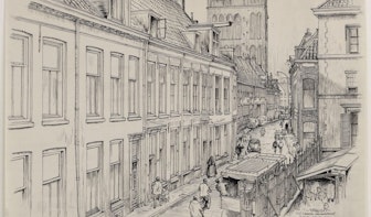 De getekende stad: verbreding van de Korte Nieuwstraat