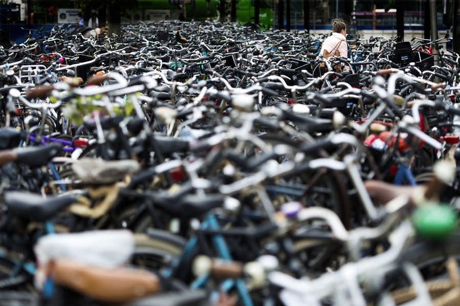 Station Leidsche Rijn krijgt 300 extra fietsenrekken
