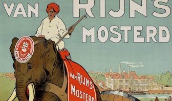 Utrechtse affiches: Utrechtse mosterd, sterk als een olifant