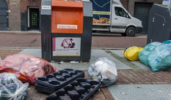 Raad van State: Gemeente Utrecht handelde juist bij plaatsen afvalcontainer