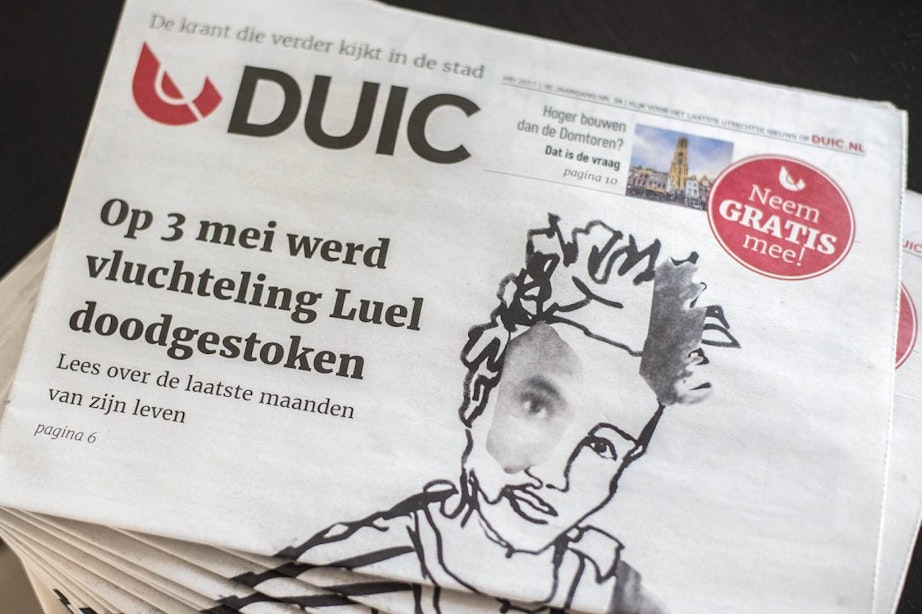 De nieuwe DUIC krant ligt weer overal in de stad