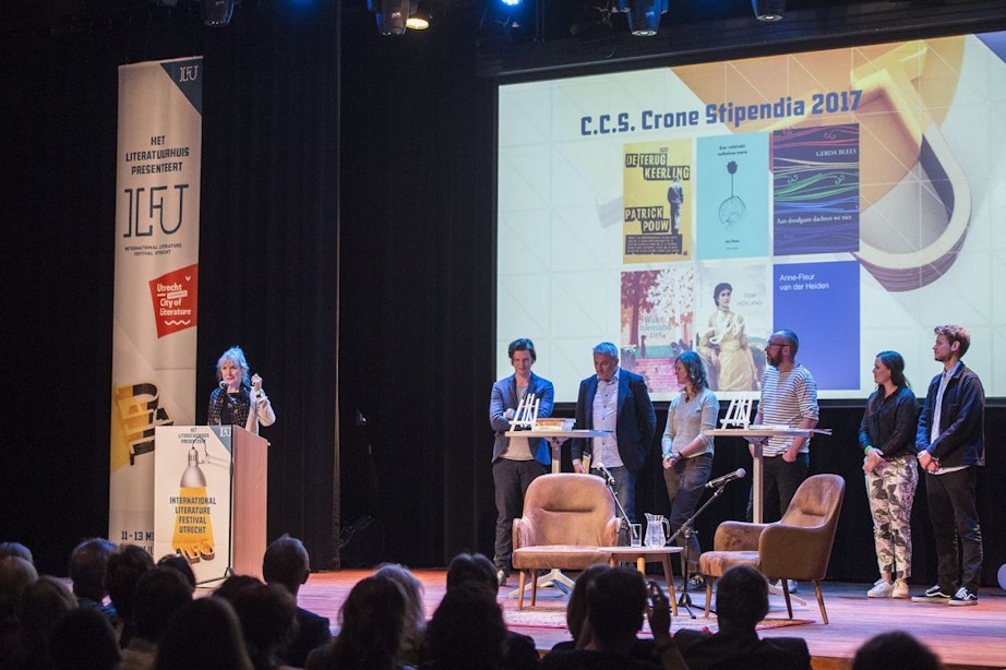 C.C.S. Crone Stipendia uitgereikt tijdens literatuurfestival in TivoliVredenburg