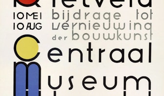 Utrechtse Affiches: Rietveld als affiche-ontwerper