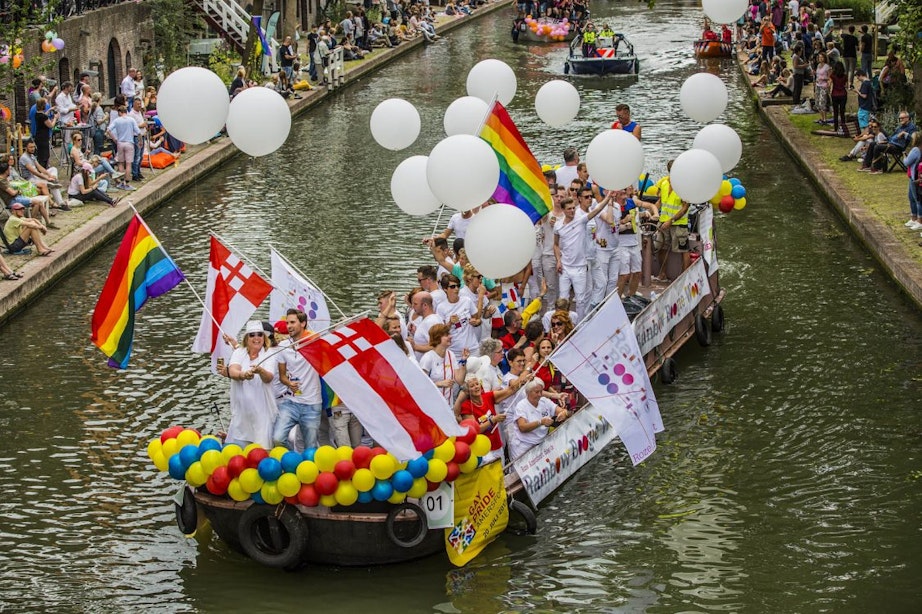 Filmpje: Nagenieten van Utrecht Canal Pride 2017